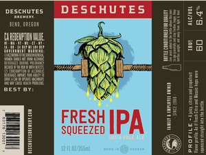 Deschutes Brewery Fresh Squeezed June 2015