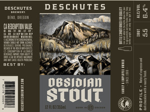 Deschutes Brewery Obsidian June 2015