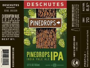 Deschutes Brewery Pinedrops