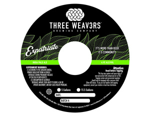 Three Weav3rs Expatriate June 2015