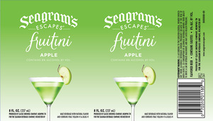 Seagram's Escapes Fruitini Apple May 2015