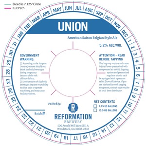 Reformation Brewery Union