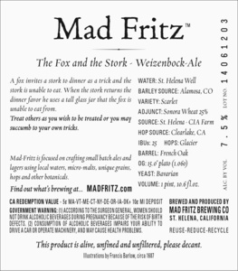 Mad Fritz The Fox And The Stork June 2015
