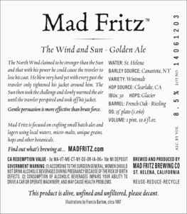 Mad Fritz The Wind And Sun June 2015