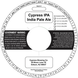 Cypress Ipa June 2015