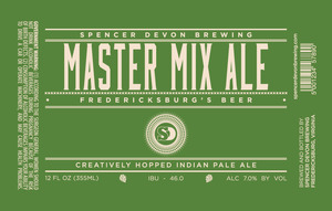 Spencer Devon Brewing Master Mix Ale June 2015