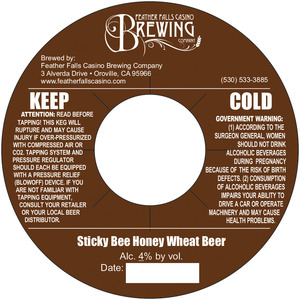 Feather Falls Casino Brewing Co. Sticky Bee June 2015