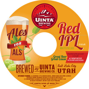 Uinta Brewing Company Red India Pale Lager June 2015