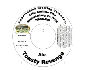Appalachian Brewing Company Toasty Revenge June 2015