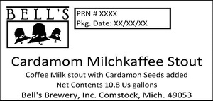 Bell's Cardamom Milchkaffee Stout June 2015