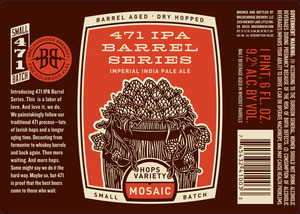 Breckenridge Brewery 471 IPA Barrel Series