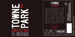 Towne Park Brew Co. Red June 2015