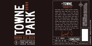 Towne Park Brew Co. Brwn July 2015