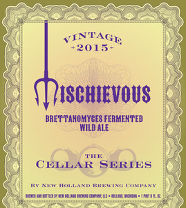 New Holland Brewing Company Mischievous June 2015