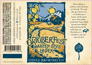 Odell Brewing Company Oktoberfest June 2015