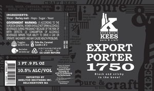 Brouwerij Kees Export June 2015