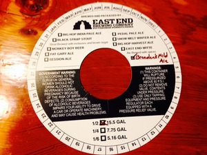 Brendan's Mild Ale June 2015