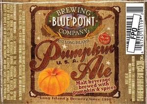 Blue Point Brewing Company Pumpkin June 2015