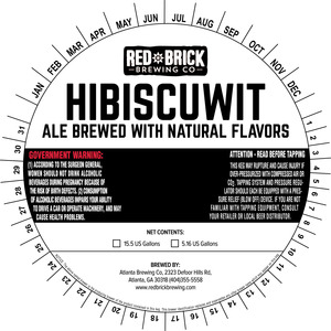 Red Brick Hibiscuwit June 2015