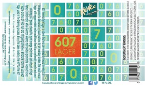 Keuka Brewing Co.,llc 607 Lager