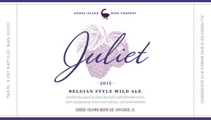 Goose Island Beer Company Juliet June 2015