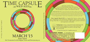 Time Capsule Wild Ales March '15 Petite Saison