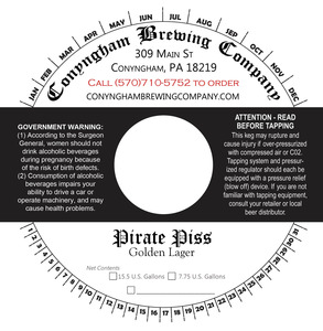 Conyngham Brewing Company Pirate Piss