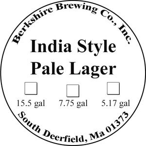 Berkshire Brewing Company India Style Pale Lager