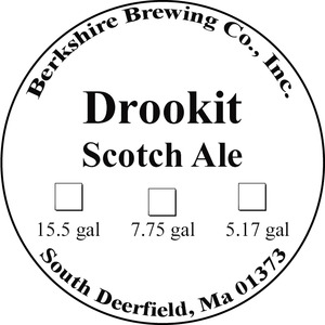 Berkshire Brewing Company Drookit Scotch Ale