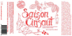 Saison Cinsaut Saison Aged In Wine Barrels June 2015