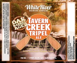Oak Barrel Aged Tavern Creek Tripel Ale 