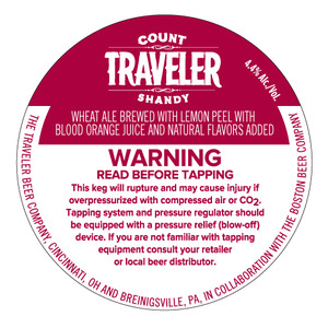 Count Traveler Blood Orange Shandy June 2015