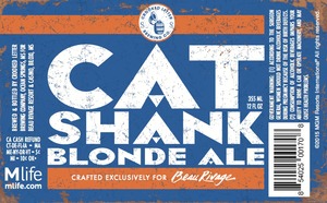 Cat Shank Blonde Ale 