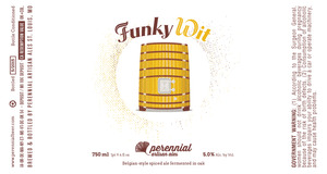 Perennial Artisan Ales Funky Wit June 2015