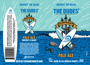The Dudes' Brewing Company Surfrider Pale Ale June 2015