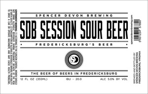 Spencer Devon Brewing Sdb Session Sour