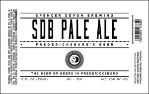 Spencer Devon Brewing Sdb Pale Ale June 2015