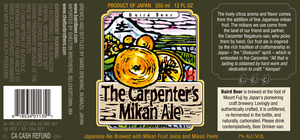 Baird Beer Carpenter's Mikan Ale