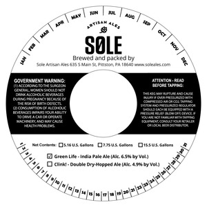 Sole Artisan Ales Green Life