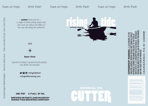 Rising Tide Brewing Company Cutter