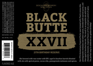 Deschutes Brewery Black Butte Xxvii