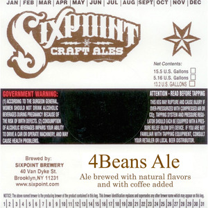 4beans Ale June 2015