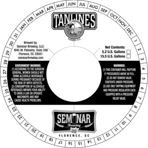 Seminar Brewing Tanlines