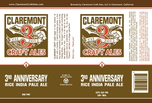 3rd Anniversary Ale 