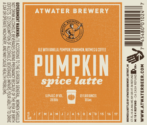 Atwater Brewery Pumpkin Spice Latte