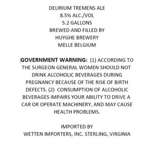 Delirium Tremens June 2015