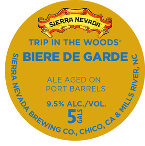 Sierra Nevada Trip In The Woods Biere De Garde