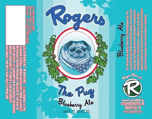 Rogers The Pug Blueberry Ale June 2015