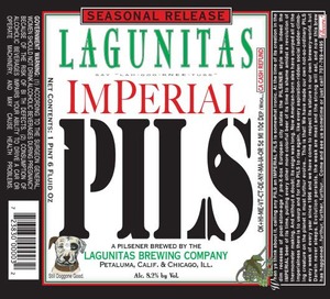 The Lagunitas Brewing Company Imperial Pils June 2015