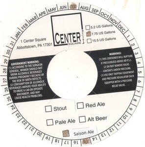 Center Square Saison